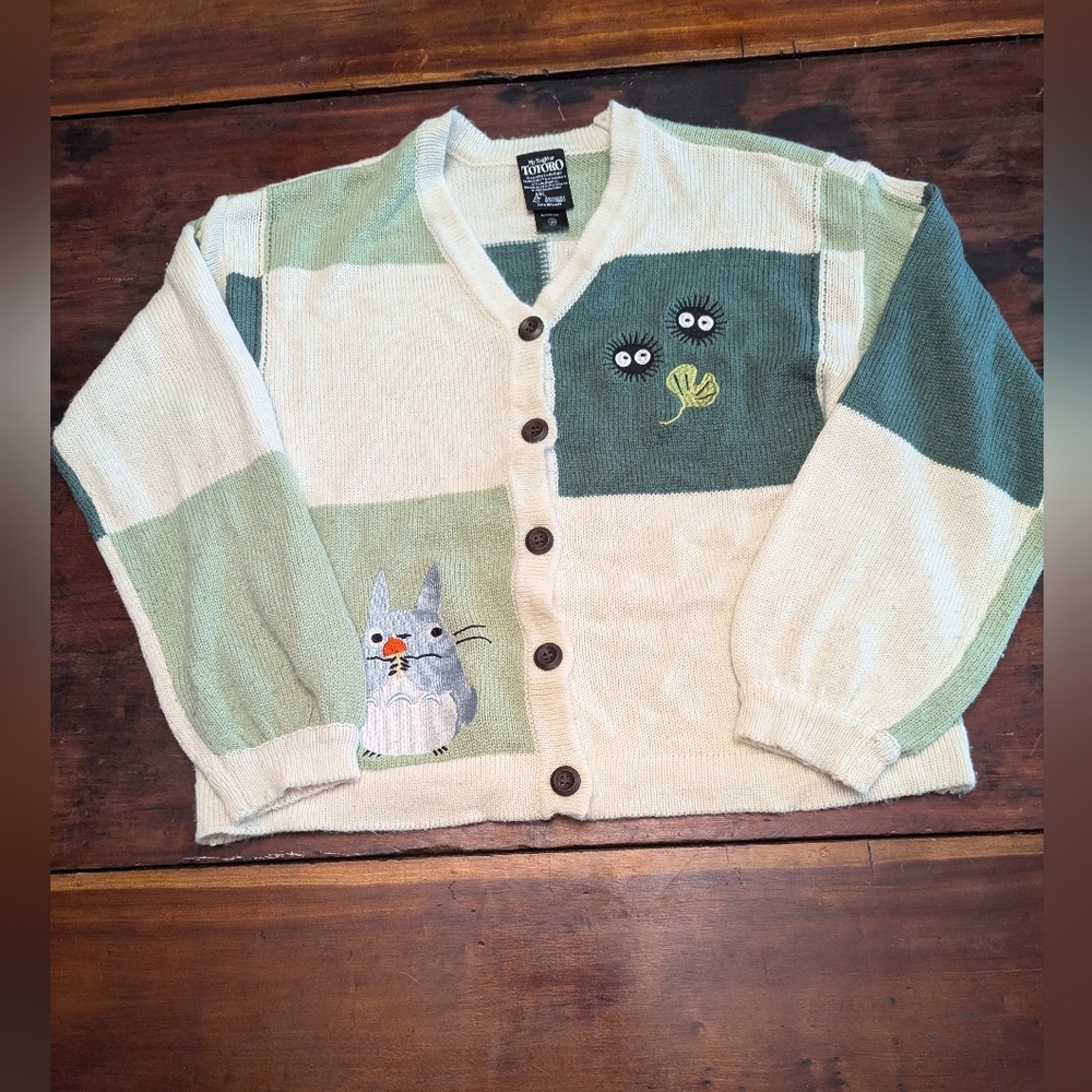 Studio Ghibli My Neighbor Totoro Patchwork Cardigan
